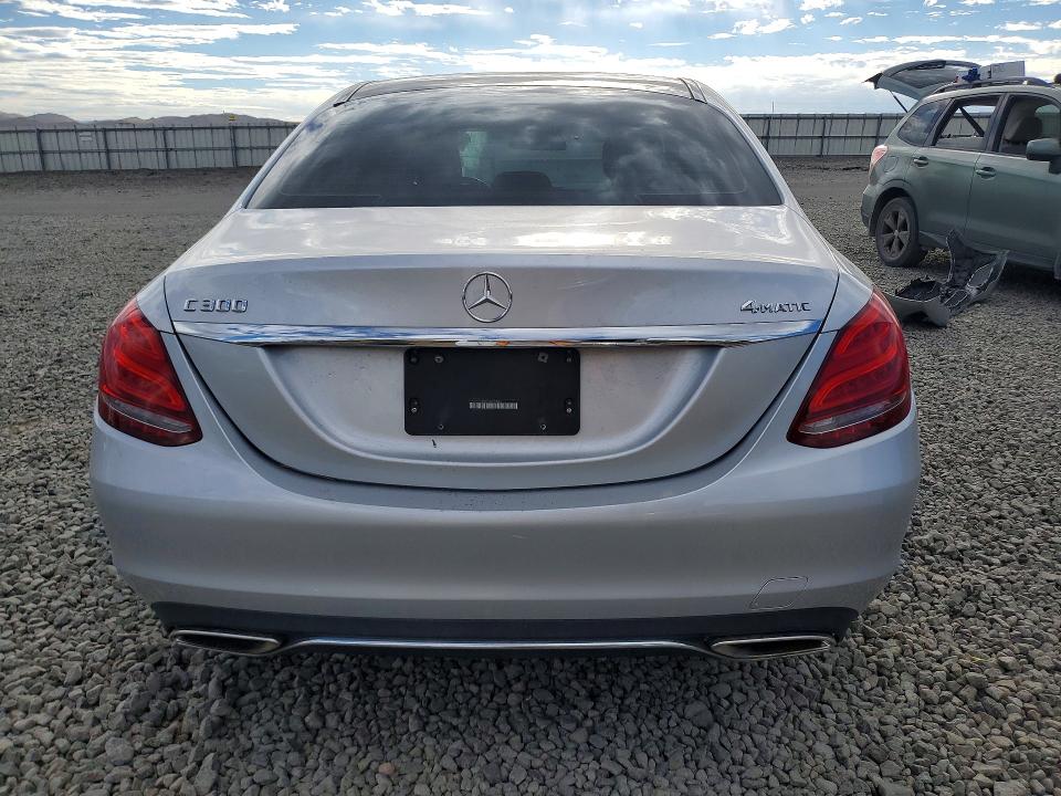 2015 Mercedes-benz C მანქანა იყიდება აუქციონზე, vin: 55SWF4KB4FU024809, აუქციონის ნომერი: 66291086