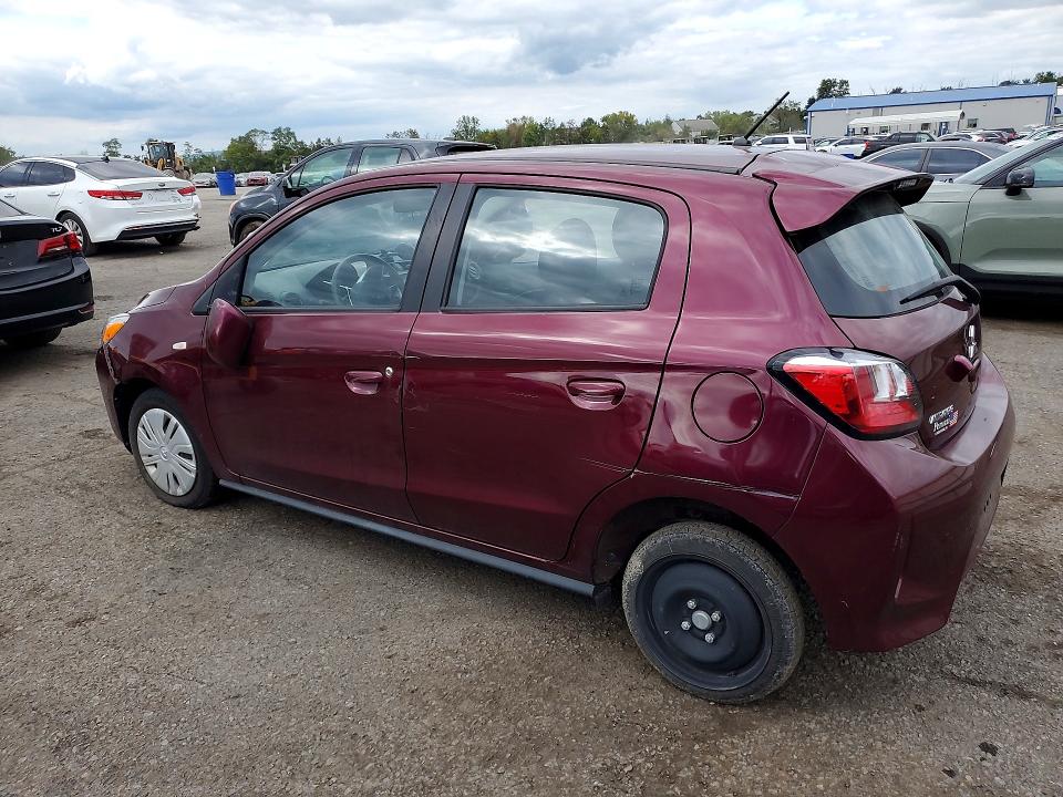 2024 Mitsubishi Mirage მანქანა იყიდება აუქციონზე, vin: ML32AUHJ3RH003132, აუქციონის ნომერი: 71244726