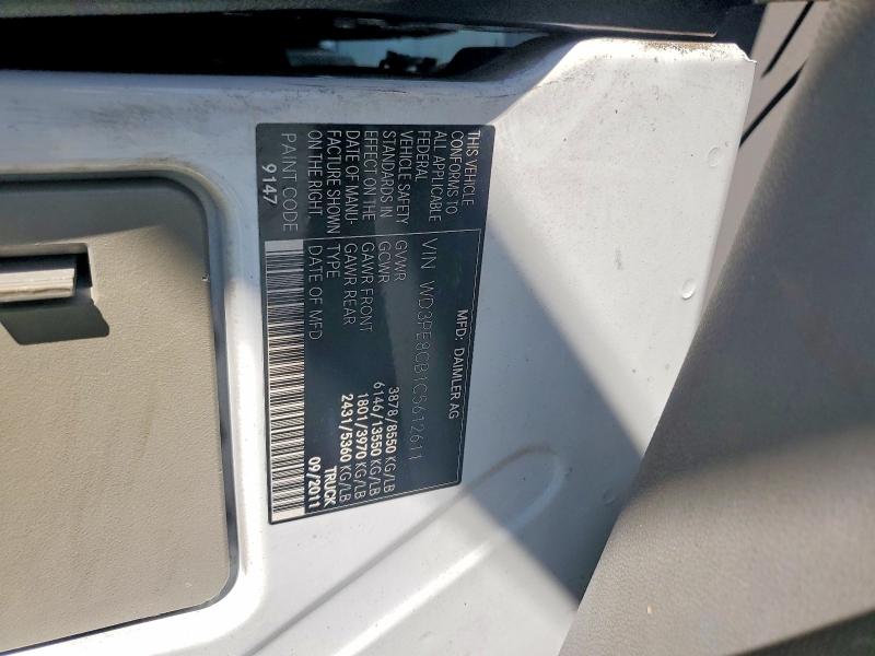 68005076 :رقم المزاد ، WD3PE8CB1C5612611 vin ، 2012 Mercedes-benz Sprinter مزاد بيع