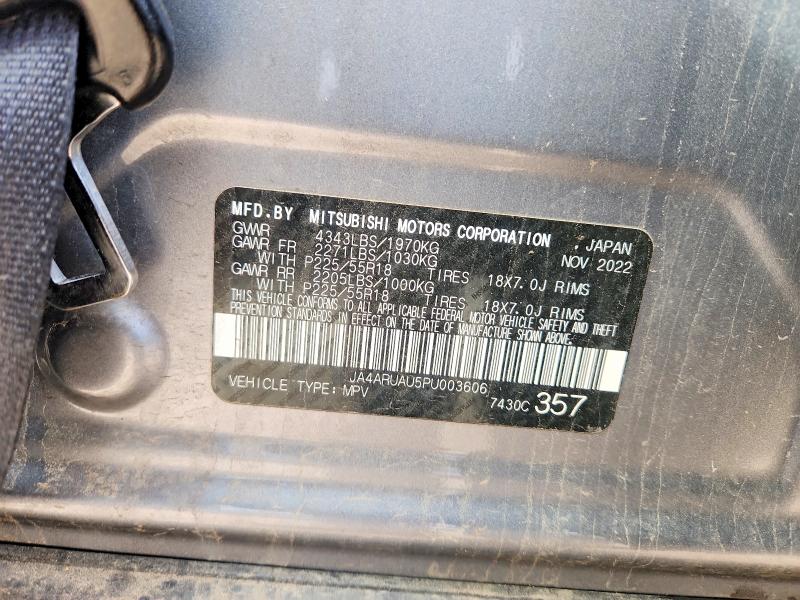 Продаж на аукціоні авто 2023 Mitsubishi Outlander Sport, vin: JA4ARUAU5PU003606, номер лоту: 69006846