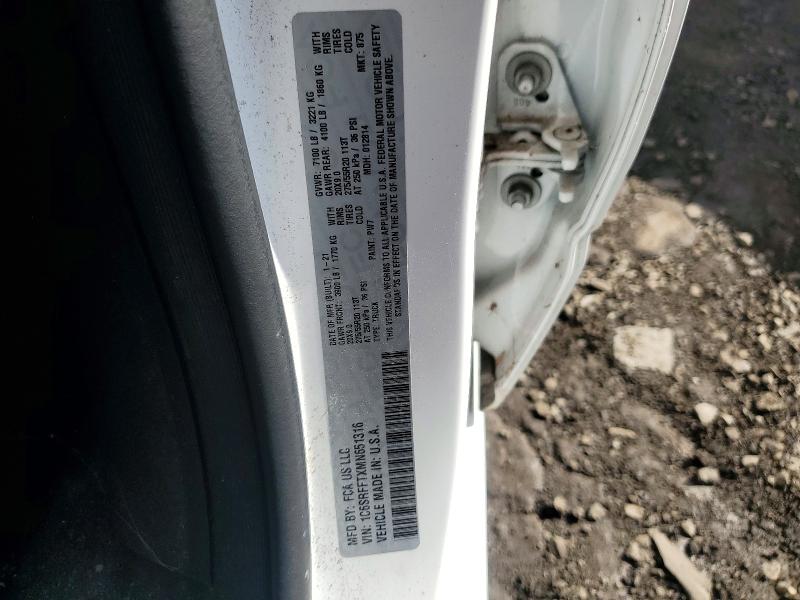 Продажа на аукционе авто 2021 Ram 1500, vin: 1C6SRFFTXMN651316, номер лота: 68501956