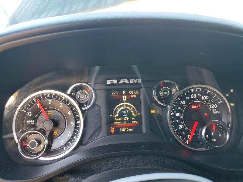 2019 Ram 1500 მანქანა იყიდება აუქციონზე, vin: 1C6RREFT5KN680082, აუქციონის ნომერი: 68621076