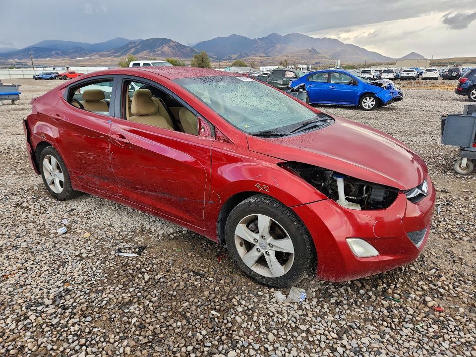 2012 Hyundai Elantra მანქანა იყიდება აუქციონზე, vin: KMHDH4AE7CU273053, აუქციონის ნომერი: 69600286