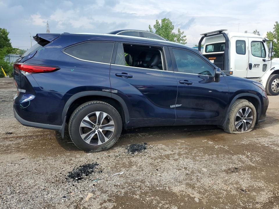 66353906 :رقم المزاد ، 5TDGZRBH4LS515936 vin ، 2020 Toyota Highlander مزاد بيع