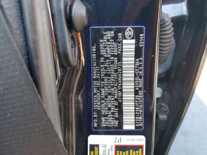 Aukcja sprzedaży 2017 Toyota Camry, vin: 4T1BF1FK4HU428725, numer aukcji: 69948086