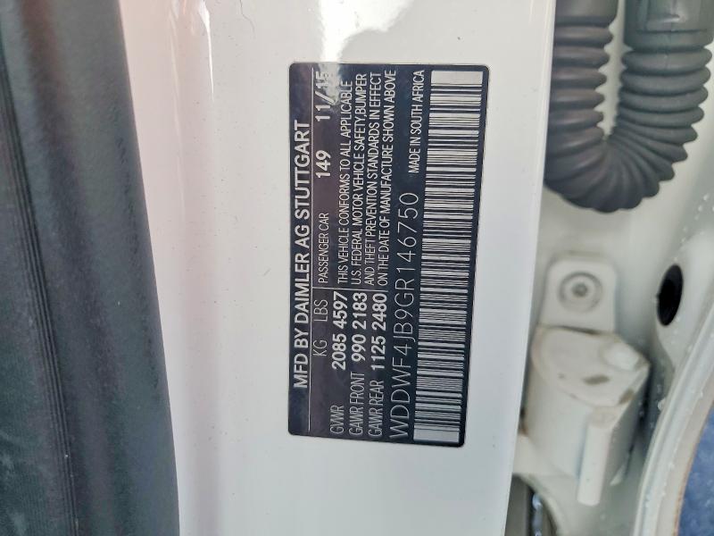 Продажа на аукционе авто 2016 Mercedes-benz C, vin: WDDWF4JB9GR146750        , номер лота: 68637646