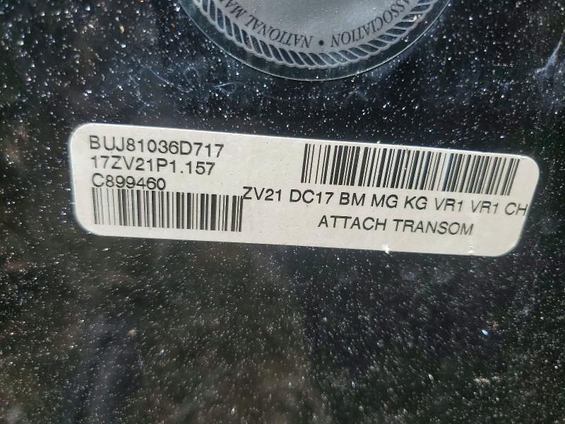 64222756 :رقم المزاد ، BUJ81036D717 vin ، 2017 Nitro Zv21 مزاد بيع