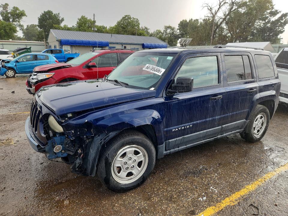 68789306 :رقم المزاد ، 1C4NJPBA5CD684168 vin ، 2012 Jeep Patriot مزاد بيع