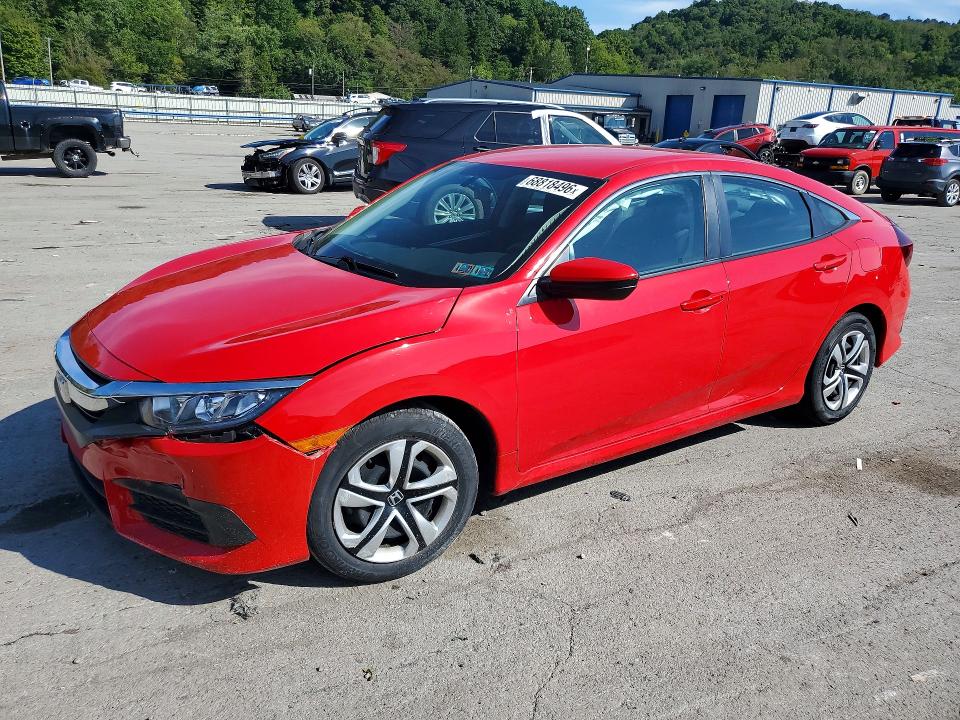 2017 Honda Civic მანქანა იყიდება აუქციონზე, vin: 2HGFC2F50HH554597, აუქციონის ნომერი: 68818496