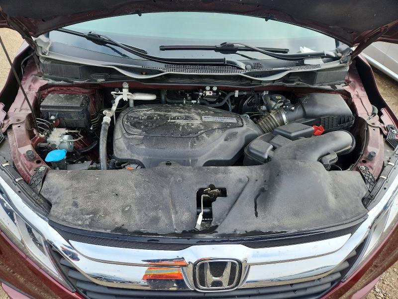 68987746 :رقم المزاد ، 5FNRL6H79KB002059 vin ، 2019 Honda Odyssey مزاد بيع