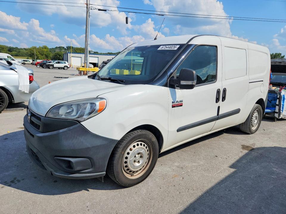 67544026 :رقم المزاد ، ZFBERFAB7J6L49589 vin ، 2018 Ram Promaster City مزاد بيع