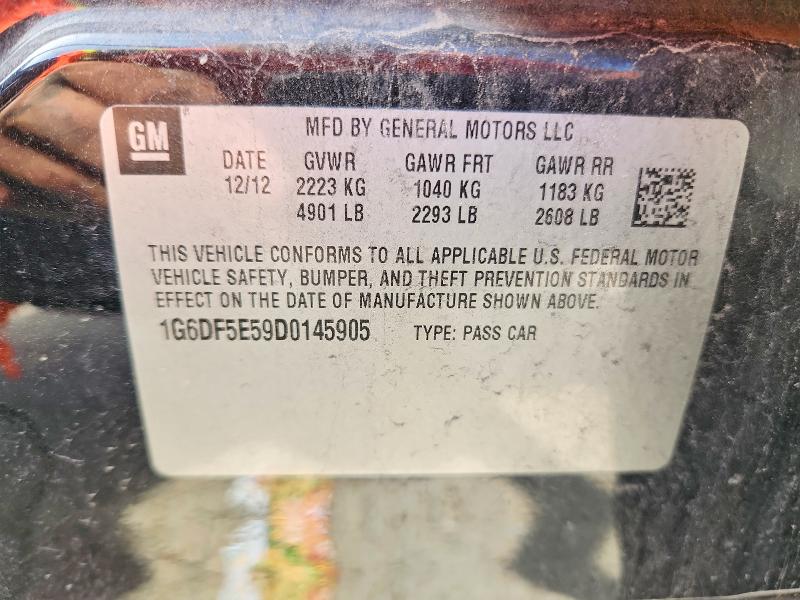 Продажа на аукционе авто 2013 Cadillac Cts, vin: 1G6DF5E59D0145905, номер лота: 67405326