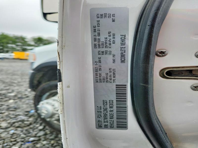 Продаж на аукціоні авто 2022 Ram 5500, vin: 3C7WRNFL3NG112327, номер лоту: 69864106