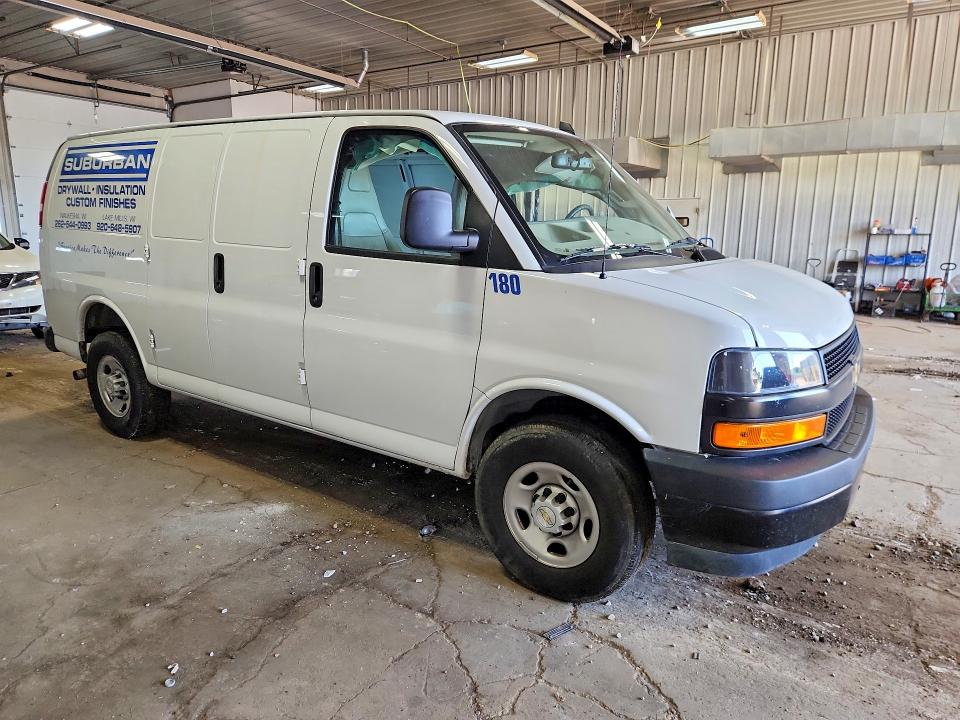 2023 Chevrolet Express 2500 მანქანა იყიდება აუქციონზე, vin: 1GCWGAFP0P1250438, აუქციონის ნომერი: 68746986