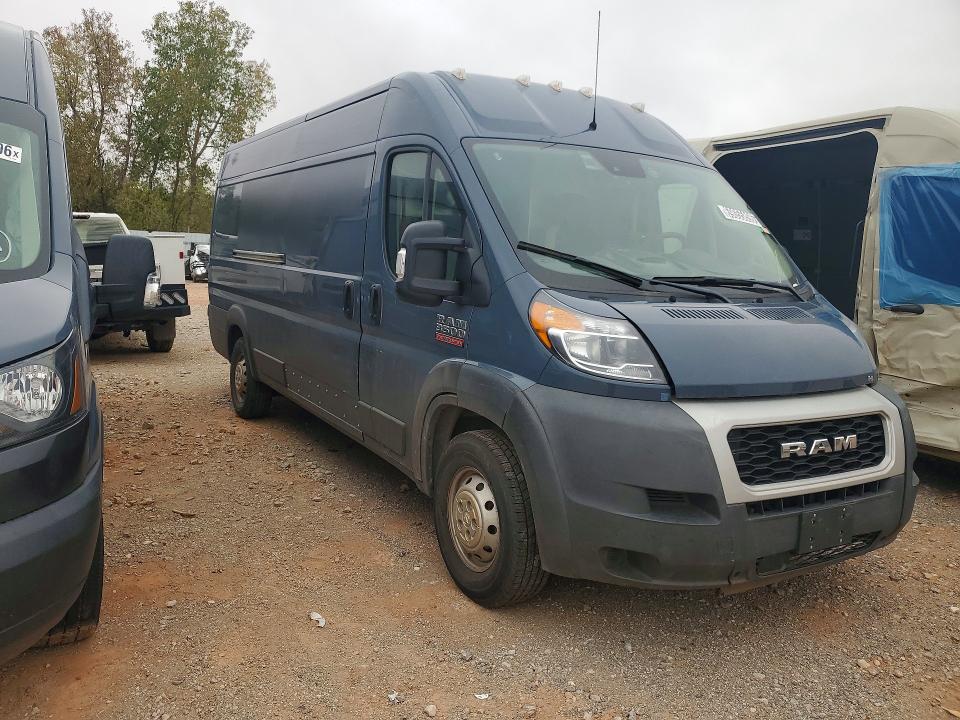 2021 Ram Promaster 3500 მანქანა იყიდება აუქციონზე, vin: 3C6MRVJG6ME586854, აუქციონის ნომერი: 69055896