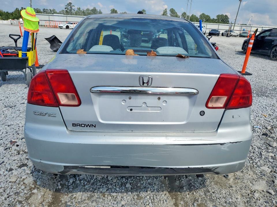 2002 Honda Civic მანქანა იყიდება აუქციონზე, vin: 1HGES16532L039385, აუქციონის ნომერი: 69867596