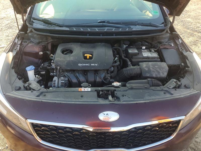 66515666 :رقم المزاد ، 3KPFK4A76HE123652 vin ، 2017 Kia Forte مزاد بيع