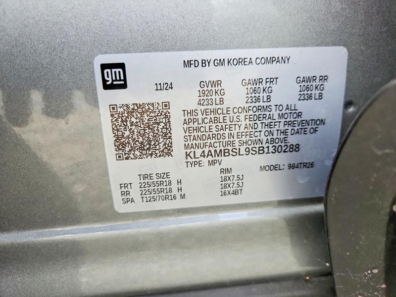 Aukcja sprzedaży 2025 Buick Encore Gx, vin: KL4AMBSL9SB130288, numer aukcji: 70139566