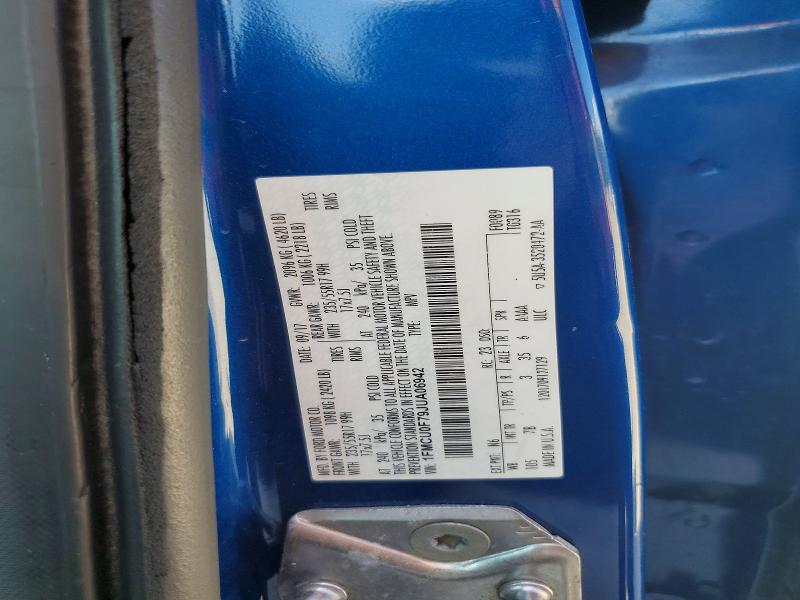 Продаж на аукціоні авто 2018 Ford Escape, vin: 1FMCU0F79JUA06942, номер лоту: 68926176