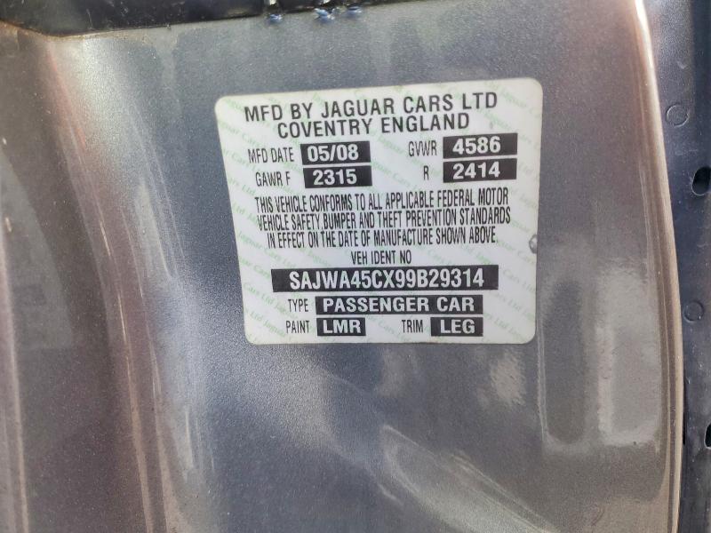 Продажа на аукционе авто 2009 Jaguar Xkr, vin: SAJWA45CX99B29314, номер лота: 67995336