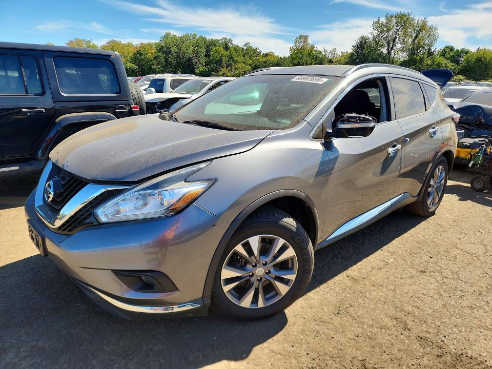 Aukcja sprzedaży 2015 Nissan Murano, vin: 5N1AZ2MH7FN218529, numer aukcji: 69983896