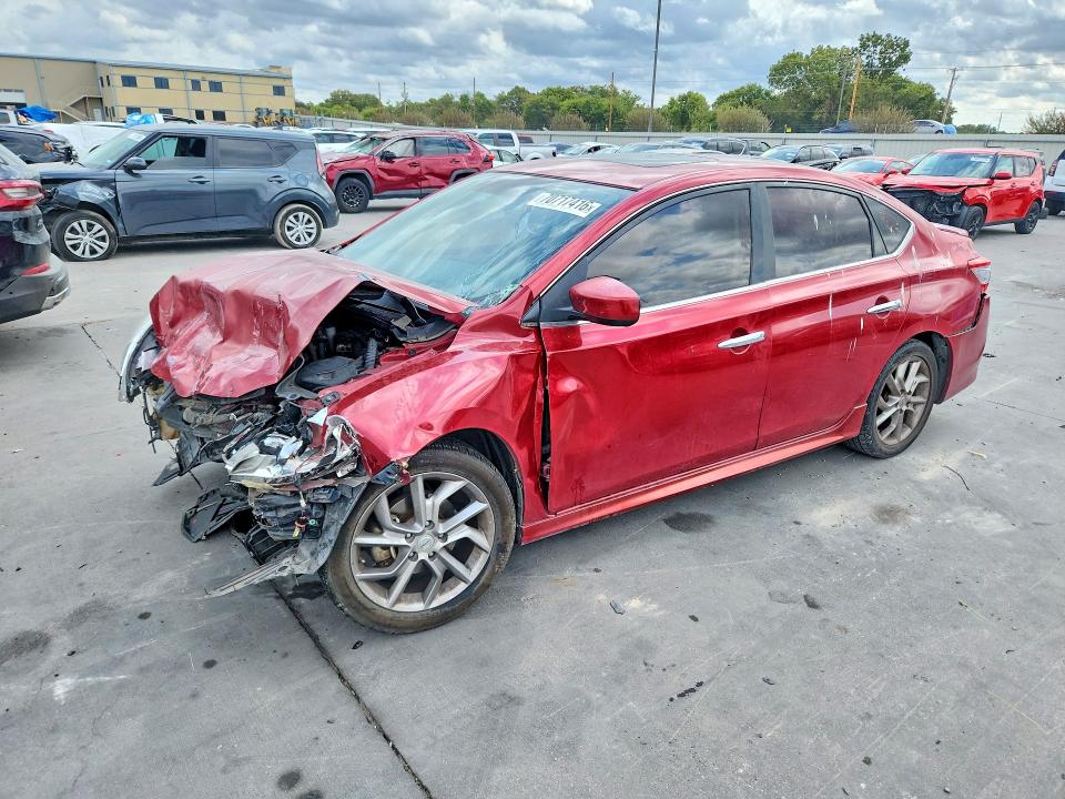 2013 Nissan Sentra მანქანა იყიდება აუქციონზე, vin: 3N1AB7AP3DL767548, აუქციონის ნომერი: 70717416