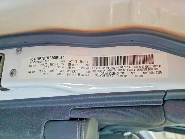 Продажа на аукционе авто 2014 Jeep Cherokee, vin: 1C4PJMAB9EW166427, номер лота: 68790816
