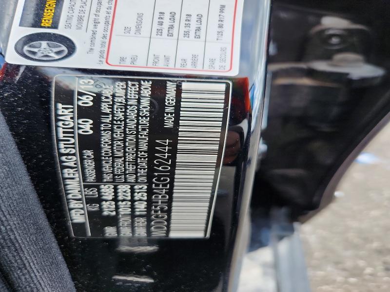 69383996 :رقم المزاد ، WDDGF5HB4EG162444 vin ، 2014 Mercedes-benz C مزاد بيع
