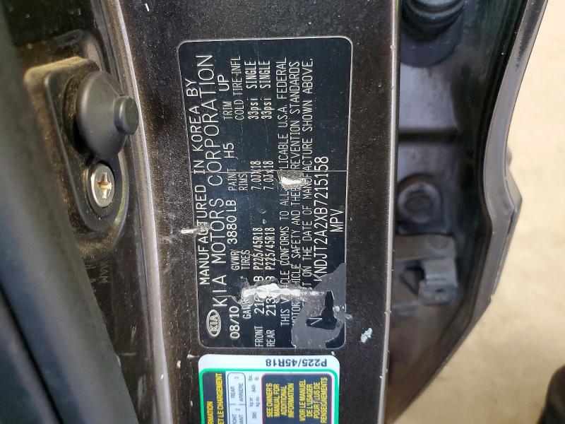 Aukcja sprzedaży 2011 Kia Soul, vin: KNDJT2A2XB7215158, numer aukcji: 70369866