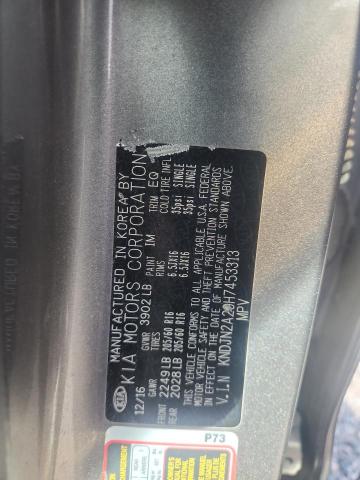 Aukcja sprzedaży 2017 Kia Soul, vin: KNDJN2A29H7453313, numer aukcji: 68710486