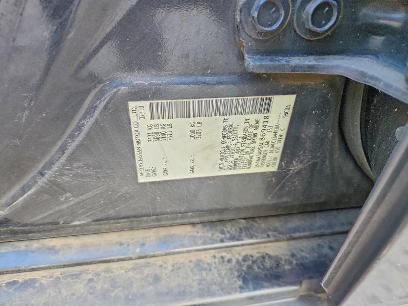 Aukcja sprzedaży 2010 Nissan Maxima, vin: 1N4AA5AP5AC869418, numer aukcji: 68521946