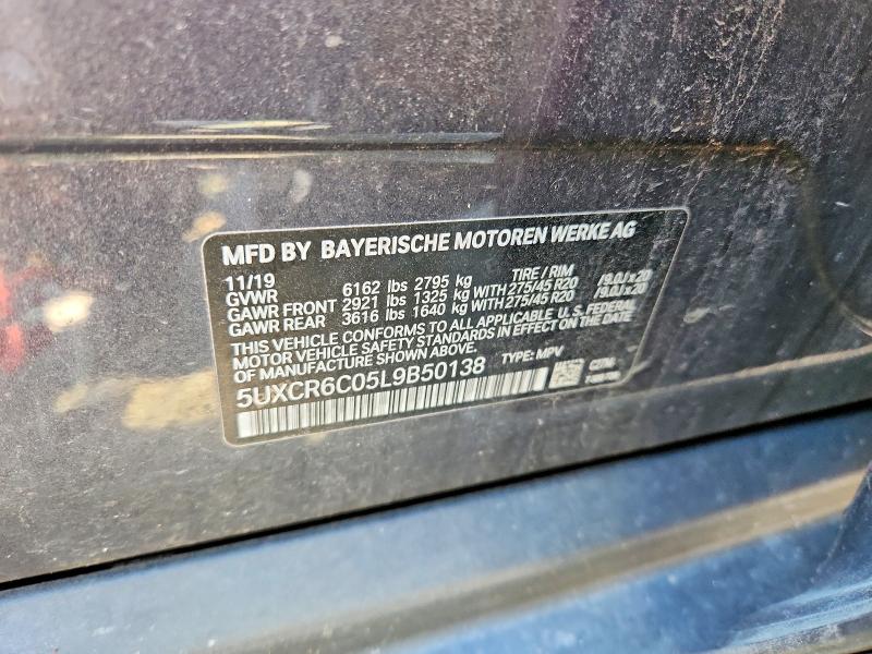 Продажа на аукционе авто 2020 Bmw X5, vin: 5UXCR6C05L9B50138, номер лота: 61503096