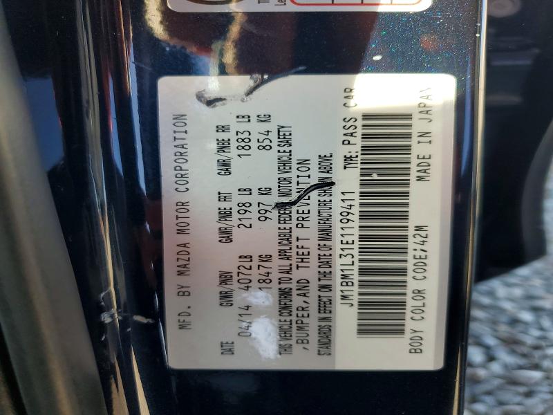 Продажа на аукционе авто 2014 Mazda 3, vin: JM1BM1L31E1199411, номер лота: 69989506