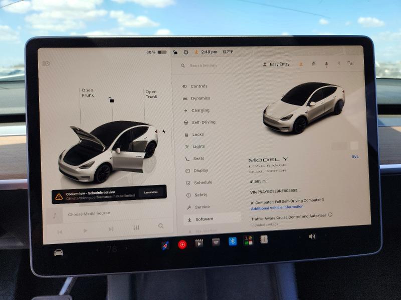 Продажа на аукционе авто 2022 Tesla Model Y, vin: 7SAYGDEE9NF504553, номер лота: 68075906