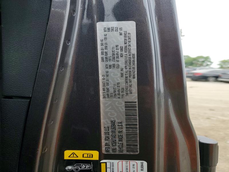 Продаж на аукціоні авто 2021 Jeep Gladiator, vin: 1C6HJTAG1ML609445, номер лоту: 70306816