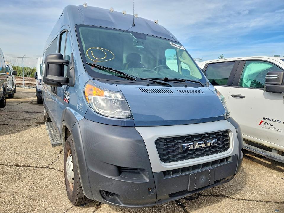 67252716 :رقم المزاد ، 3C6URVJG0LE144151 vin ، 2020 Ram Promaster 3500 مزاد بيع