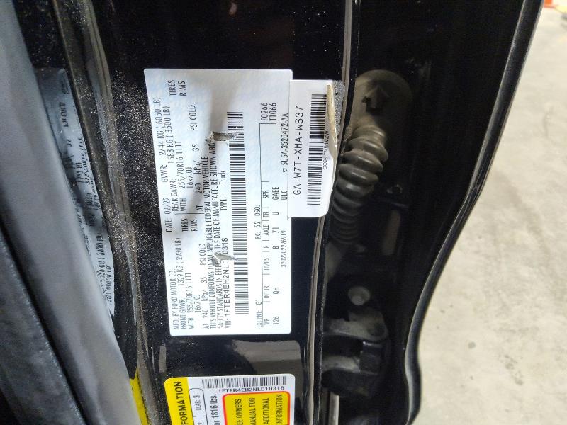 Продажа на аукционе авто 2022 Ford Ranger, vin: 1FTER4EH2NLD10318, номер лота: 70284016