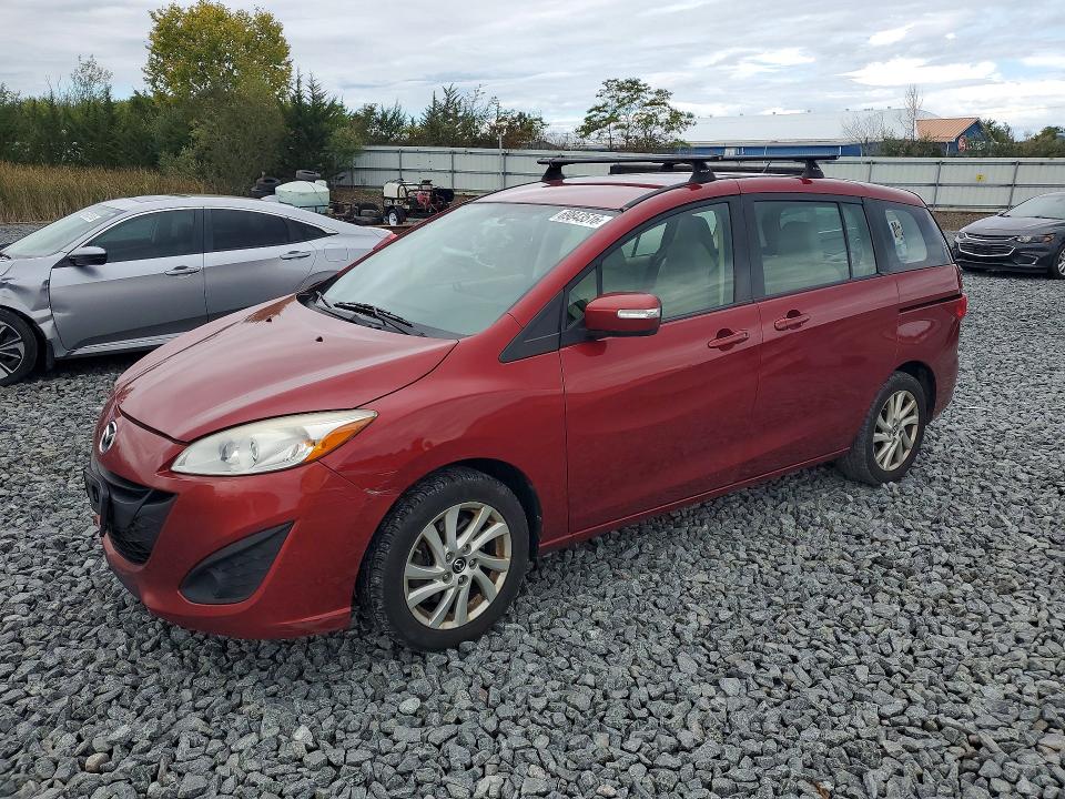 2014 Mazda 5 მანქანა იყიდება აუქციონზე, vin: JM1CW2BL0E0173636, აუქციონის ნომერი: 69843516