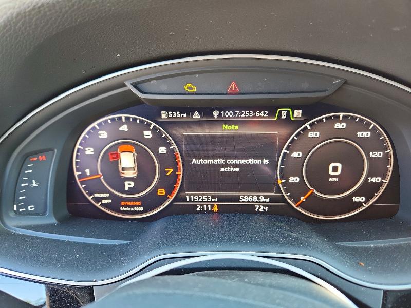 2019 Audi Q7 მანქანა იყიდება აუქციონზე, vin: WA1LAAF75KD007486, აუქციონის ნომერი: 67461586