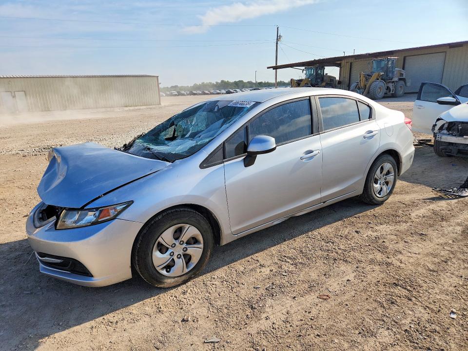2013 Honda Civic მანქანა იყიდება აუქციონზე, vin: 2HGFB2F56DH569442, აუქციონის ნომერი: 69970036