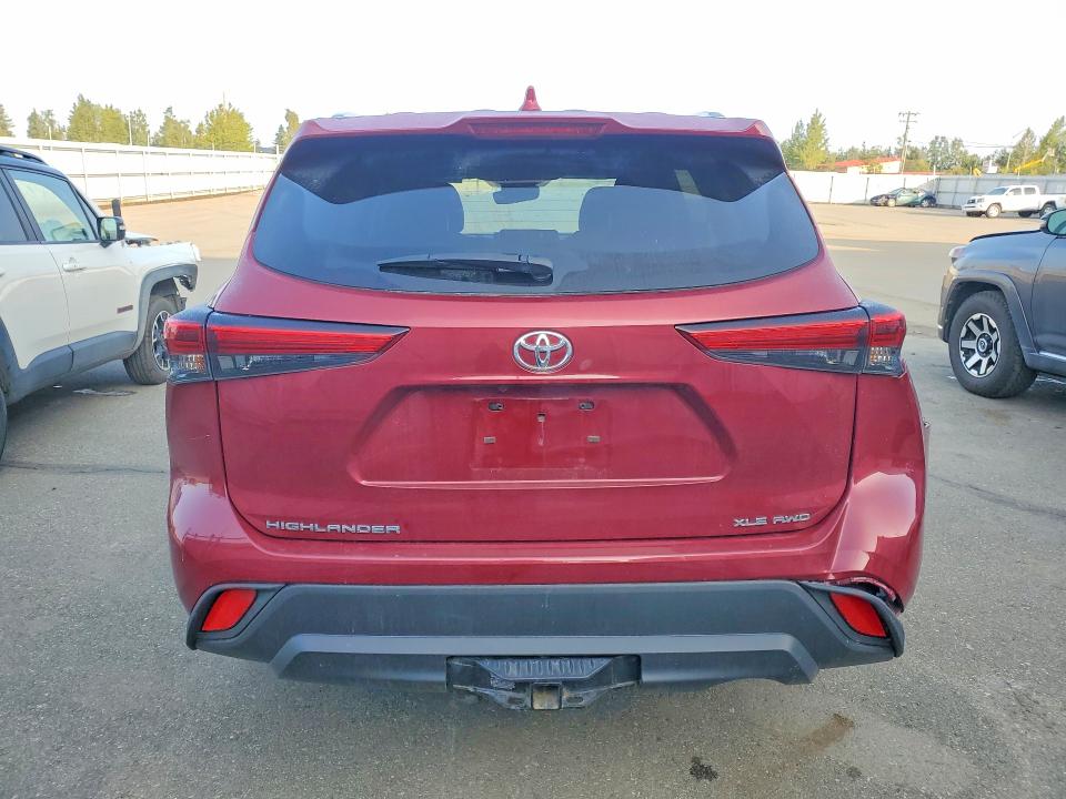 67029306 :رقم المزاد ، 5TDGZRBHXMS547257 vin ، 2021 Toyota Highlander مزاد بيع