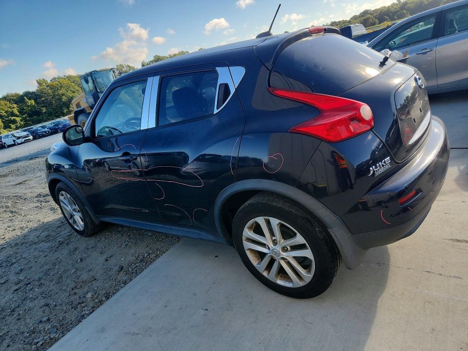 2011 Nissan Juke მანქანა იყიდება აუქციონზე, vin: JN8AF5MV3BT009755, აუქციონის ნომერი: 70675846