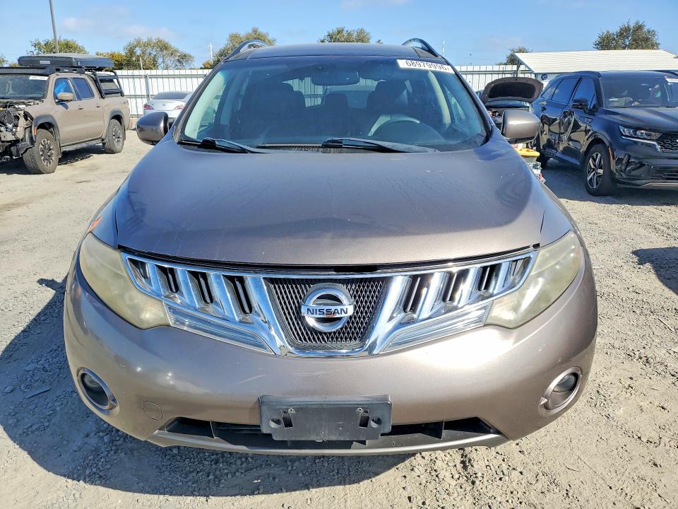 68979996 :رقم المزاد ، JN8AZ18W09W139214 vin ، 2009 Nissan Murano مزاد بيع