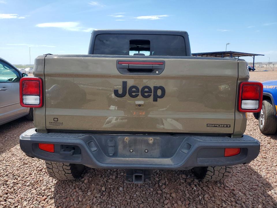 68097786 :رقم المزاد ، 1C6JJTAG7LL190954 vin ، 2020 Jeep Gladiator مزاد بيع