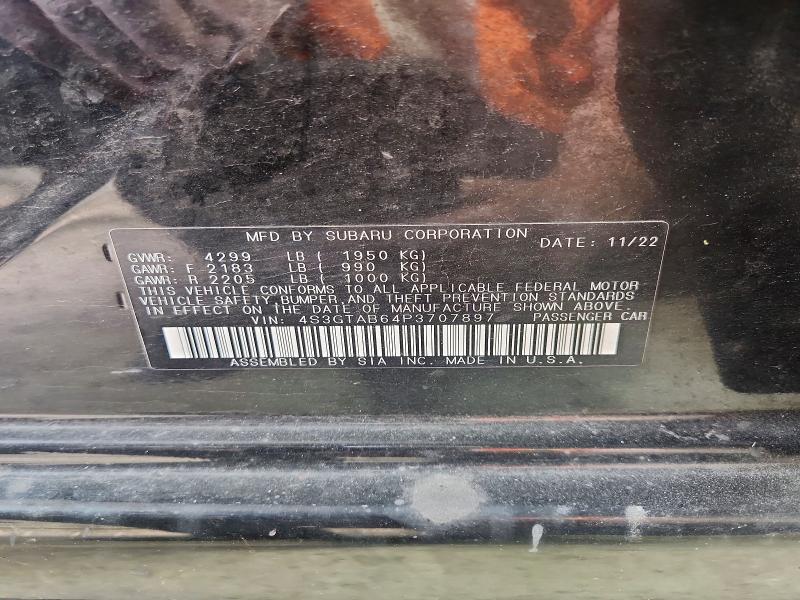 Продаж на аукціоні авто 2023 Subaru Impreza, vin: 4S3GTAB64P3707897, номер лоту: 68199196
