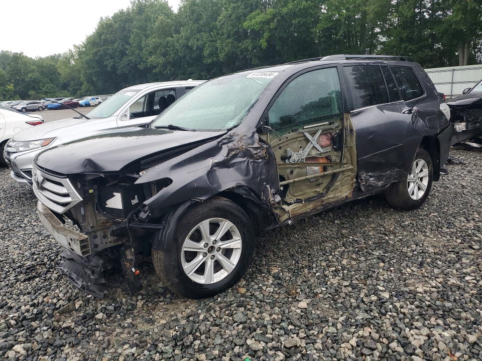 2012 Toyota Highlander მანქანა იყიდება აუქციონზე, vin: 5TDBK3EH7CS168027, აუქციონის ნომერი: 67238486