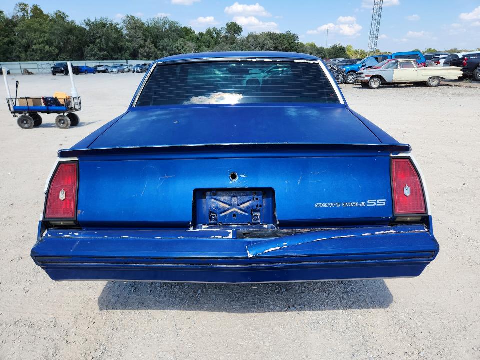 69896546 :رقم المزاد ، 1G1GZ37G8FR101020 vin ، 1985 Chevrolet Monte Carlo مزاد بيع