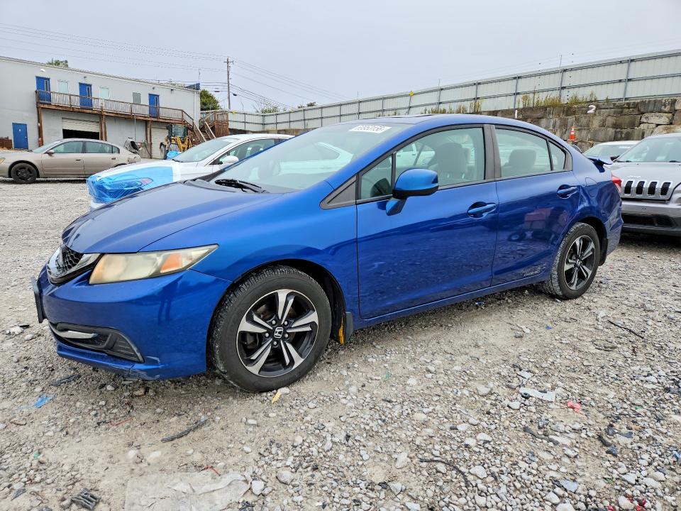69953156 :رقم المزاد ، 19XFB2F81DE015634 vin ، 2013 Honda Civic مزاد بيع