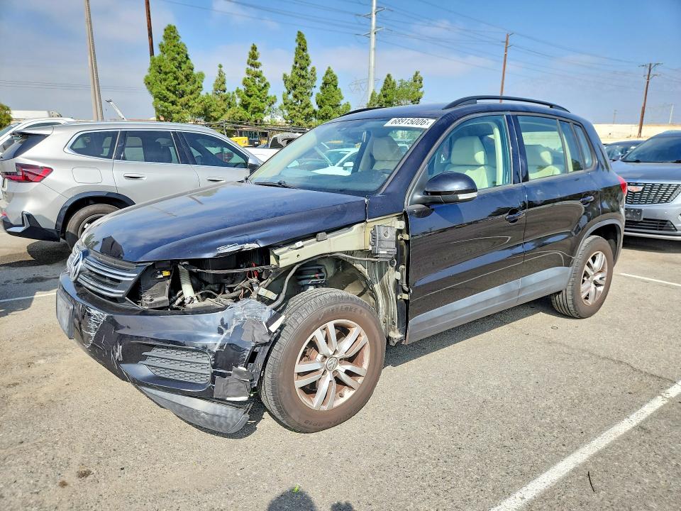 Продажа на аукционе авто 2016 Volkswagen Tiguan, vin: WVGAV7AX8GW591689, номер лота: 68915006