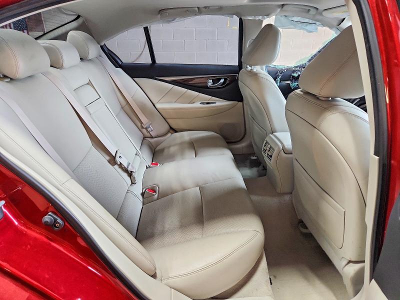 2014 Infiniti Q50 მანქანა იყიდება აუქციონზე, vin: JN1BV7AR3EM698039, აუქციონის ნომერი: 67483496